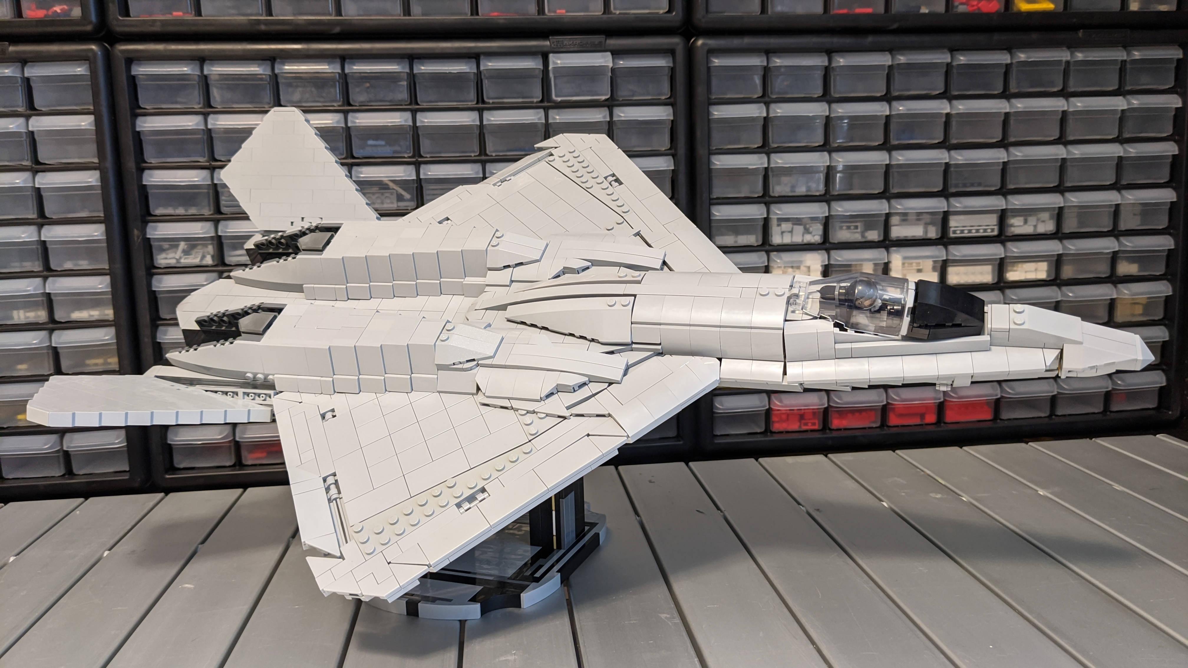 YF-23 Black Widow II - BuildaMOC