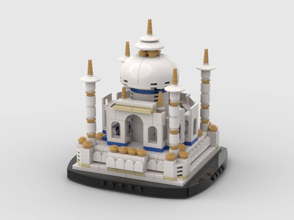 Minijuego 10256 Taj Mahal - BuildaMOC