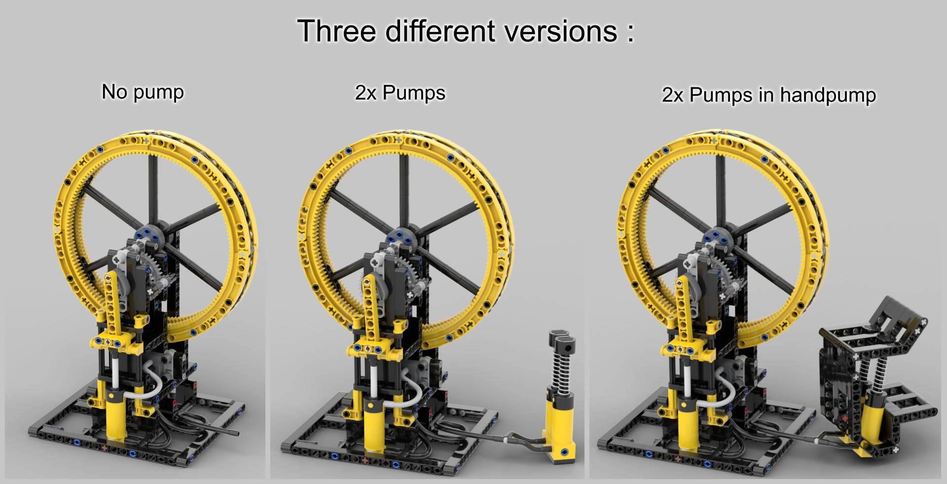 Vertical Pneumatic Engine - BuildaMOC