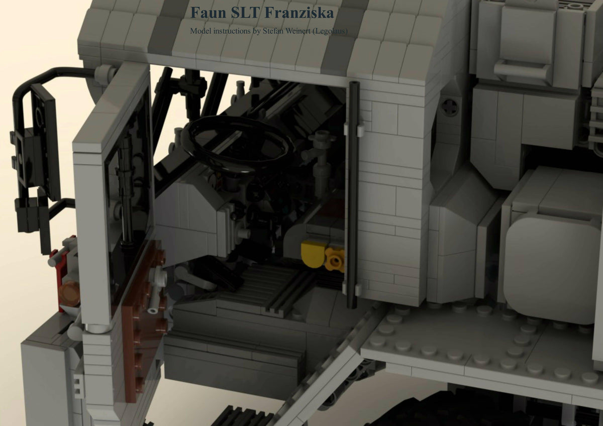 Faun SLT Franziska Schwerlasttraktor - BuildaMOC