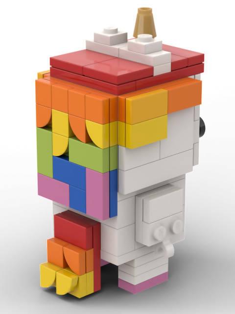 Unicorn Brickheadz - BuildaMOC