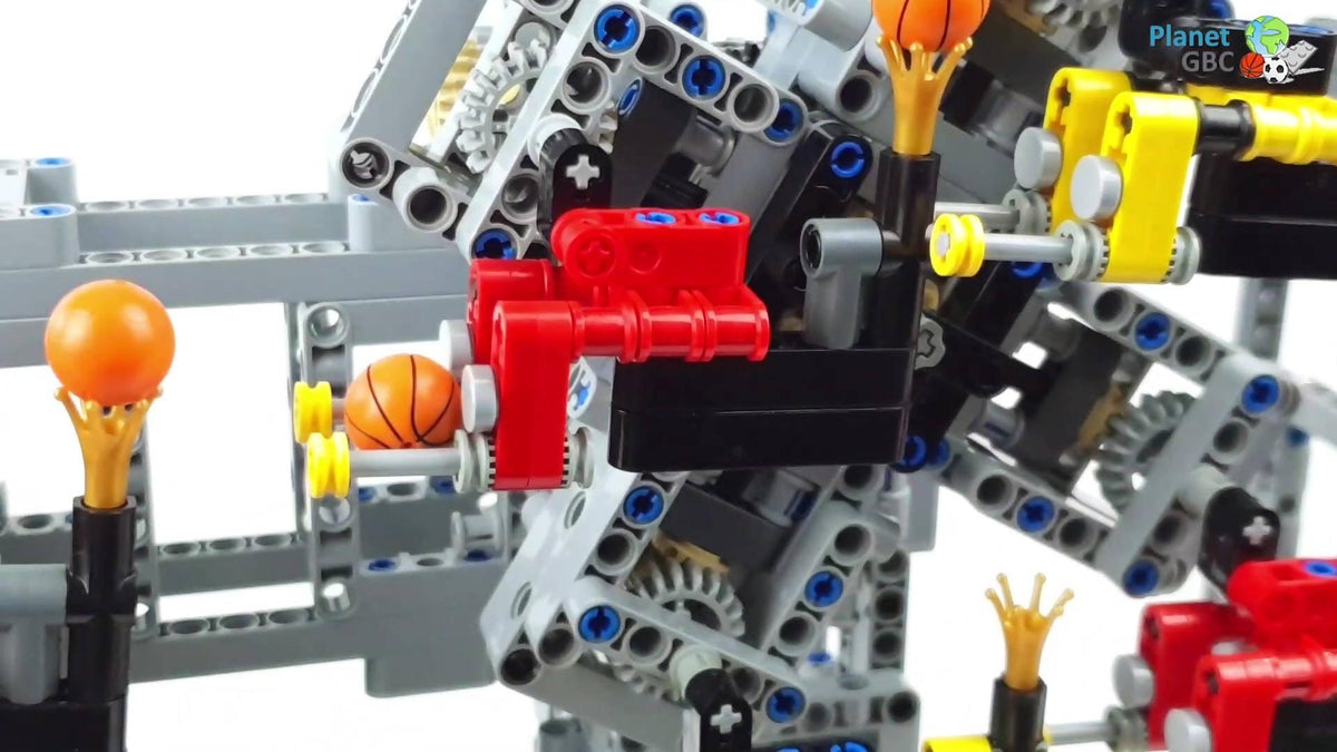 GBC - Máquina para hacer rodar bolas n.º 11, de Rimo Yaona  - BuildaMOC
