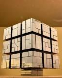 Patchwork/Melange Cube, by Zachary Steinman - BuildaMOC