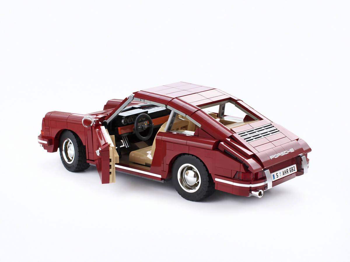 Früher Porsche 911 mit Chromakzenten - BuildaMOC