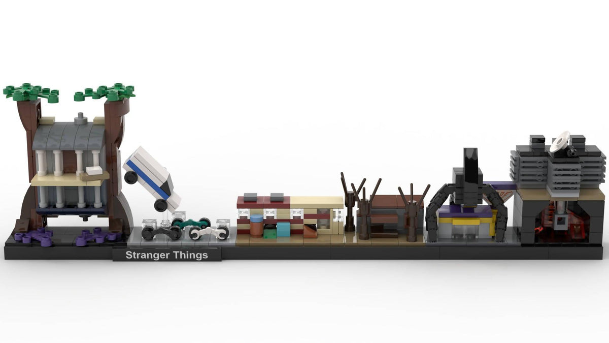 Arquitectura del horizonte de Stranger Things - BuildaMOC