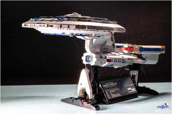 Enterprise Galaxy Class Starship - BuildaMOC