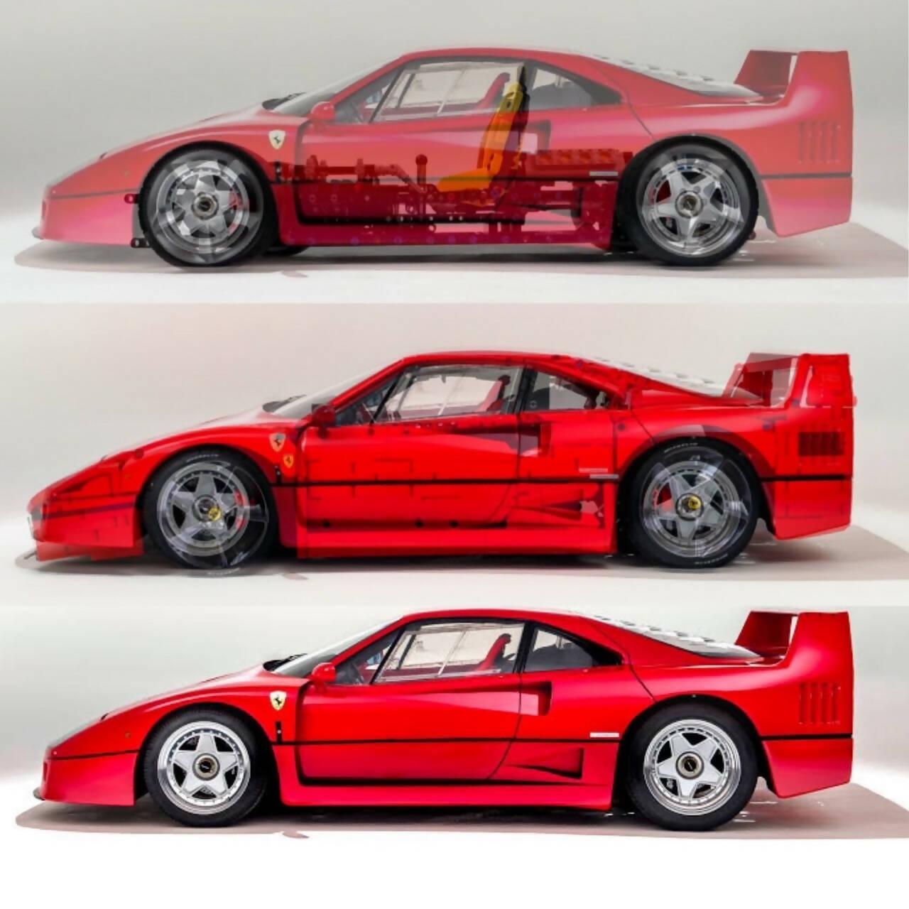 1:8 Ferrari F40 - BuildaMOC