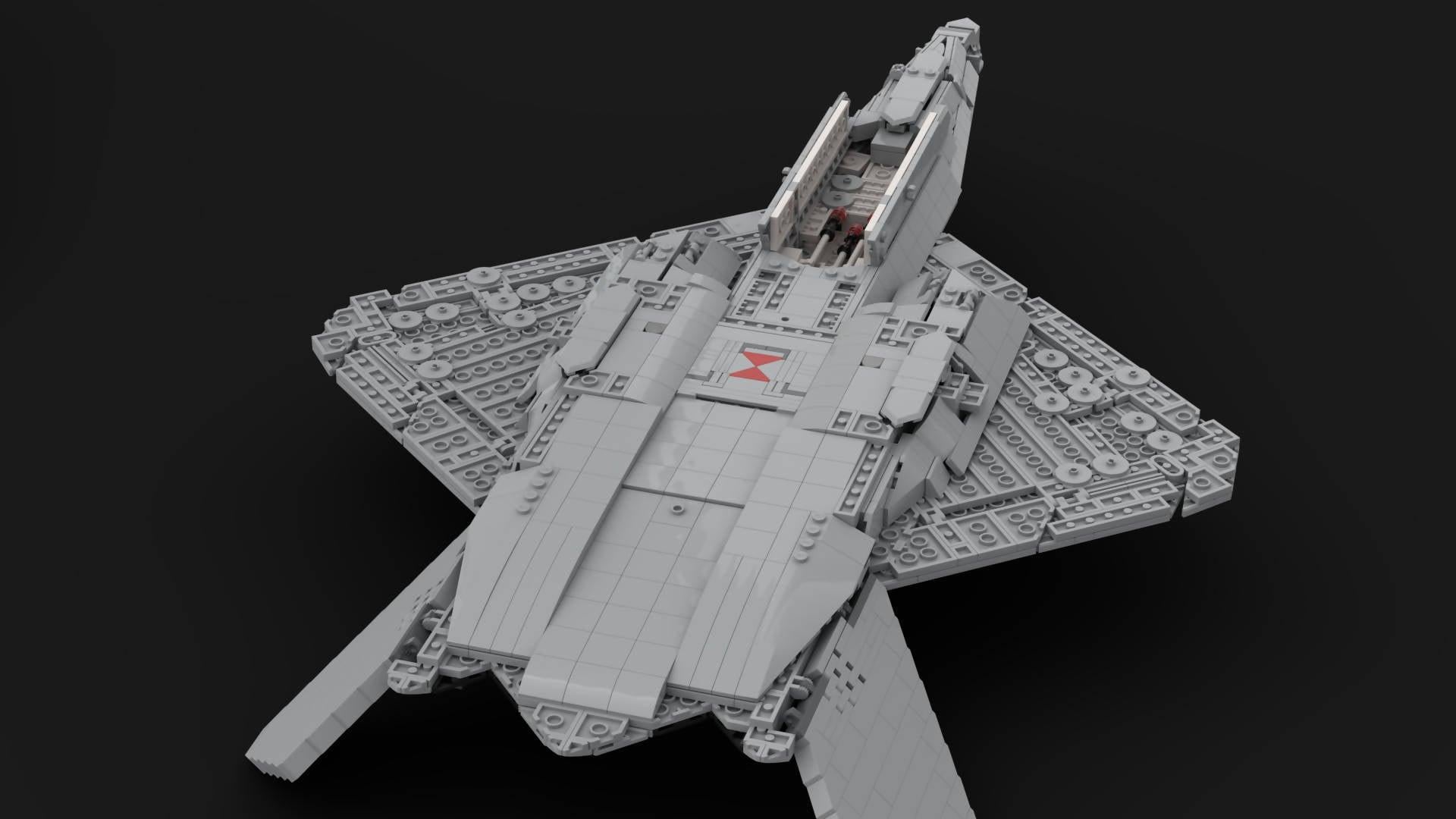 YF-23 Black Widow II - BuildaMOC