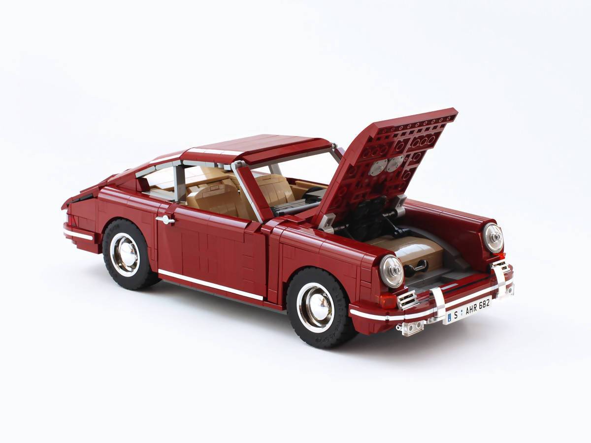 Früher Porsche 911 mit Chromakzenten - BuildaMOC