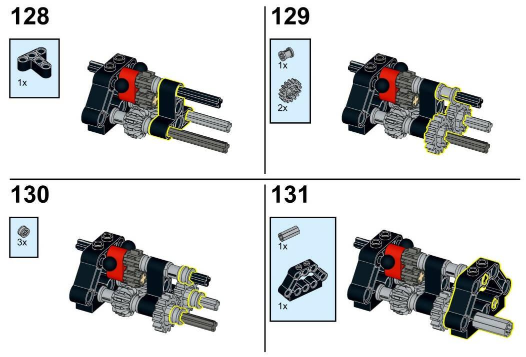 LEGO®-Maschine mit 20 mechanischen Prinzipien - BuildaMOC