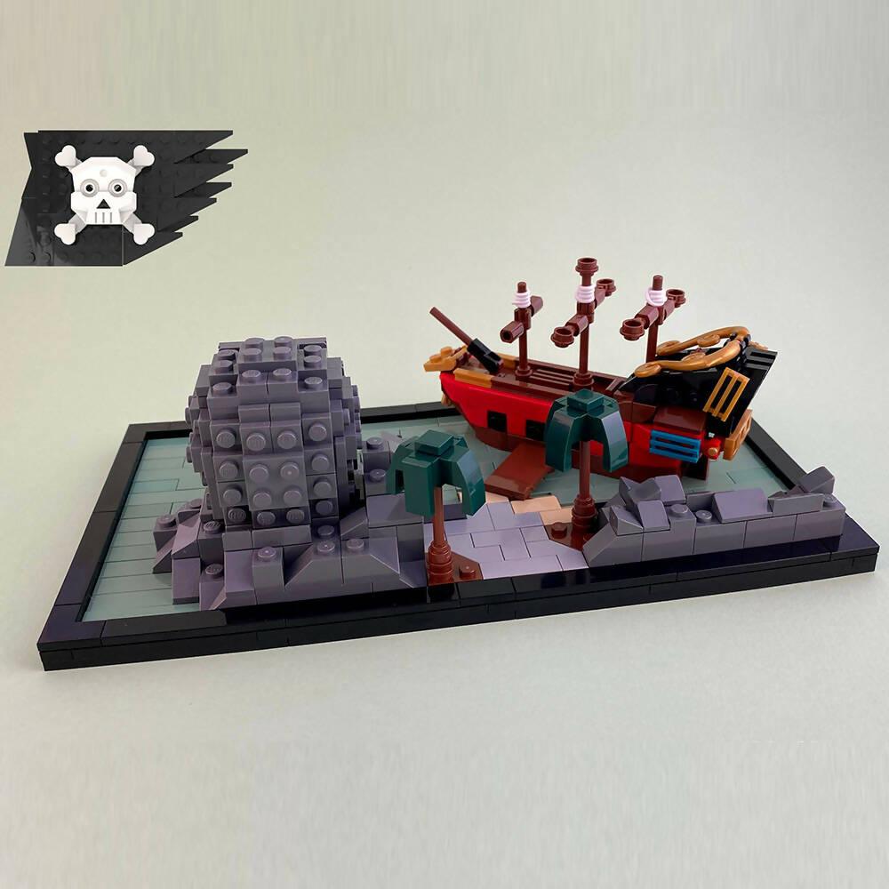 Mini-Totenkopffelsen von Yatkuu  - BuildaMOC