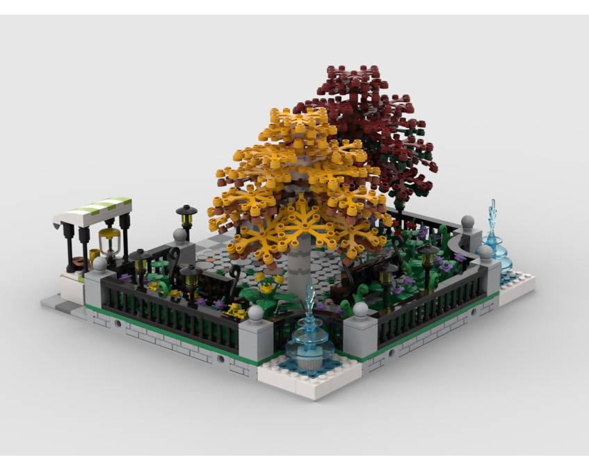 LEGO MOC Modular Skatepark by gabizon