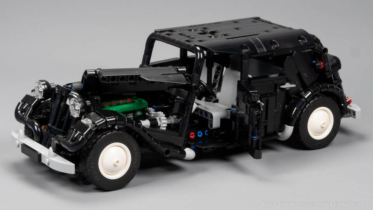 Citroën Tracción Avant - BuildaMOC