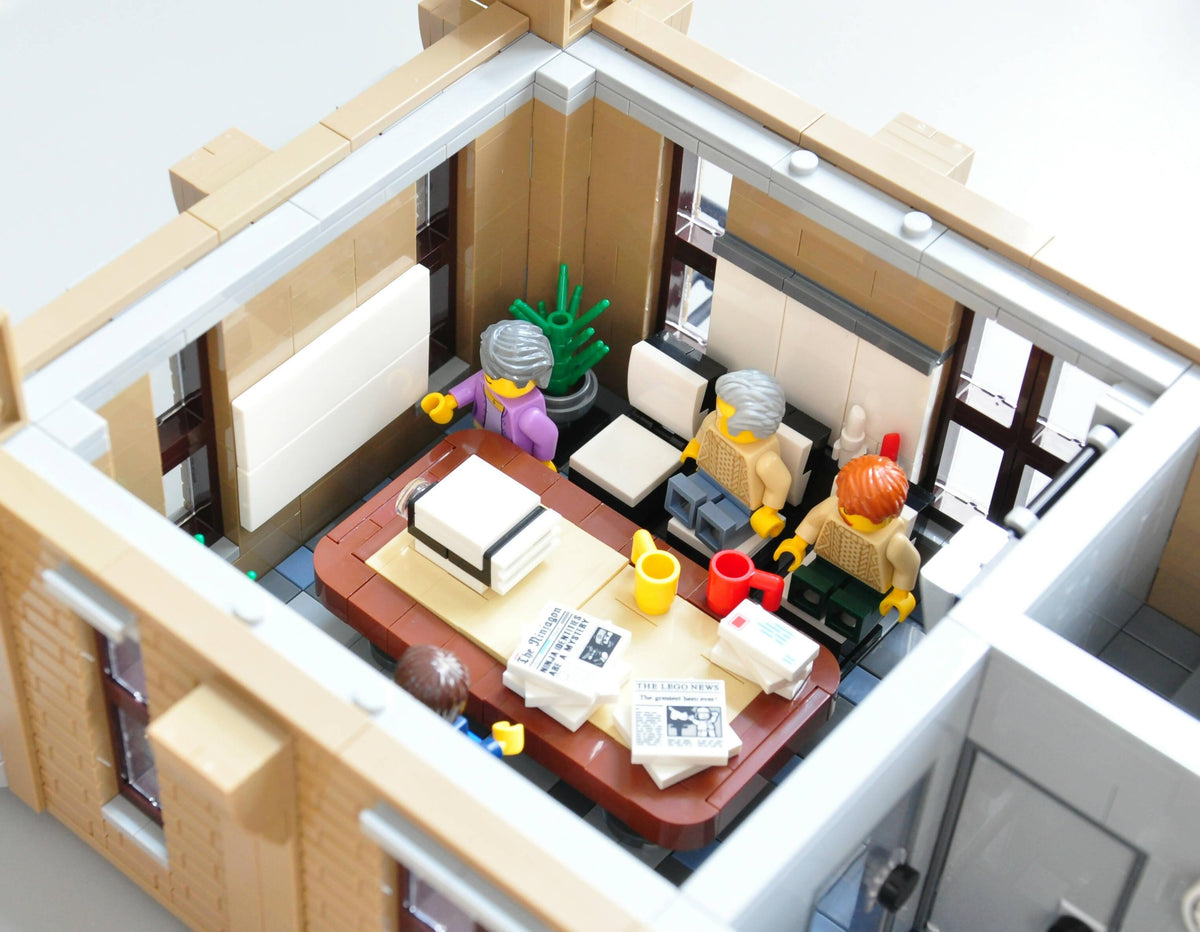 Modularer Wolkenkratzer „The Daily Stud“ - BuildaMOC