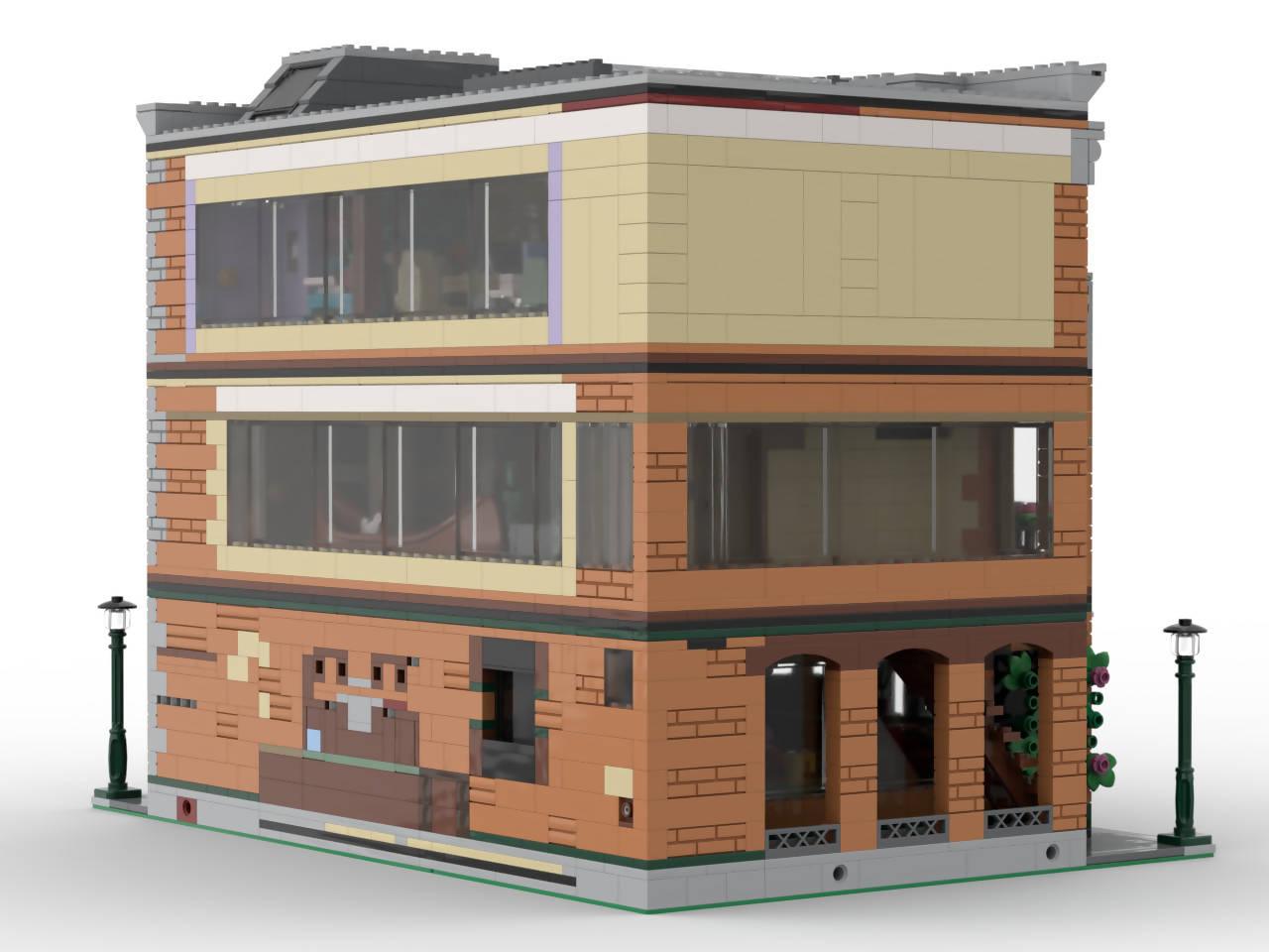the apartment (adlph deutsch rare3点set) SitComplex Apartment Modular Building Set | LesDiy