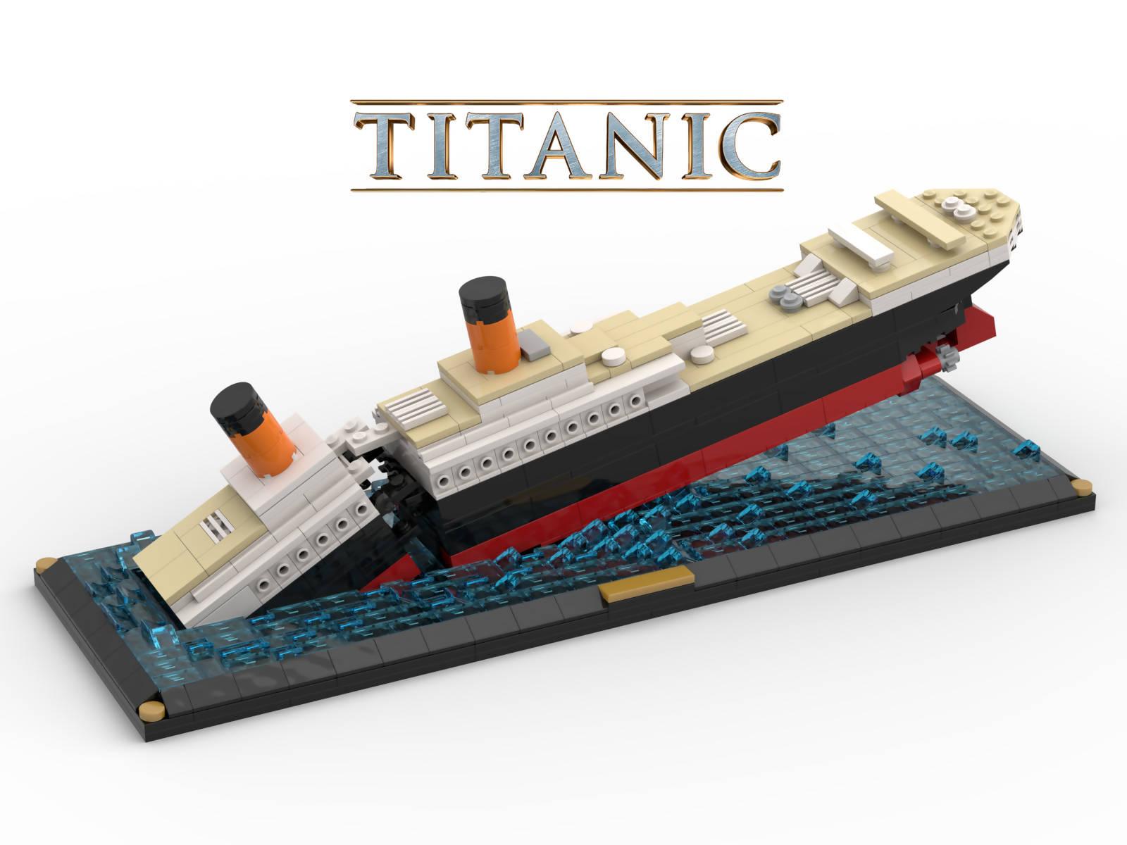 Titanic Sinking Scene - BuildaMOC