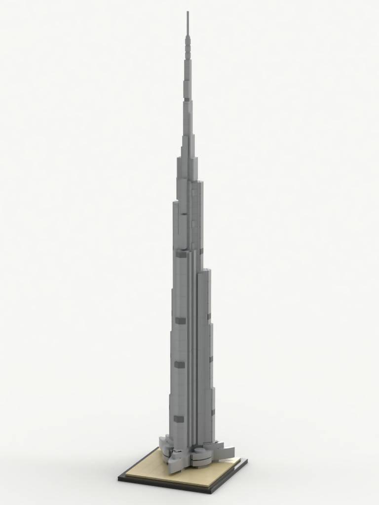 Knogle hjælpeløshed uhyre Burj Khalifa XXL – BuildaMOC