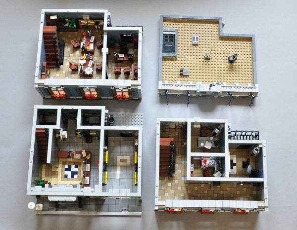 Modular Police Station - BuildaMOC