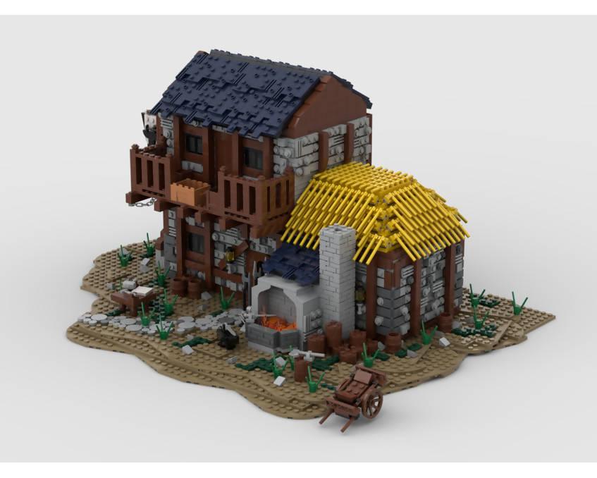 The Blacksmith House - BuildaMOC