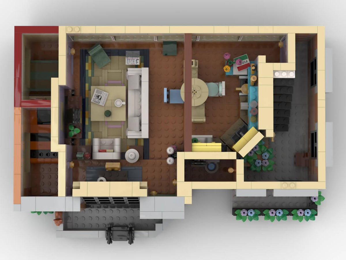 Friends Apartment - BuildaMOC