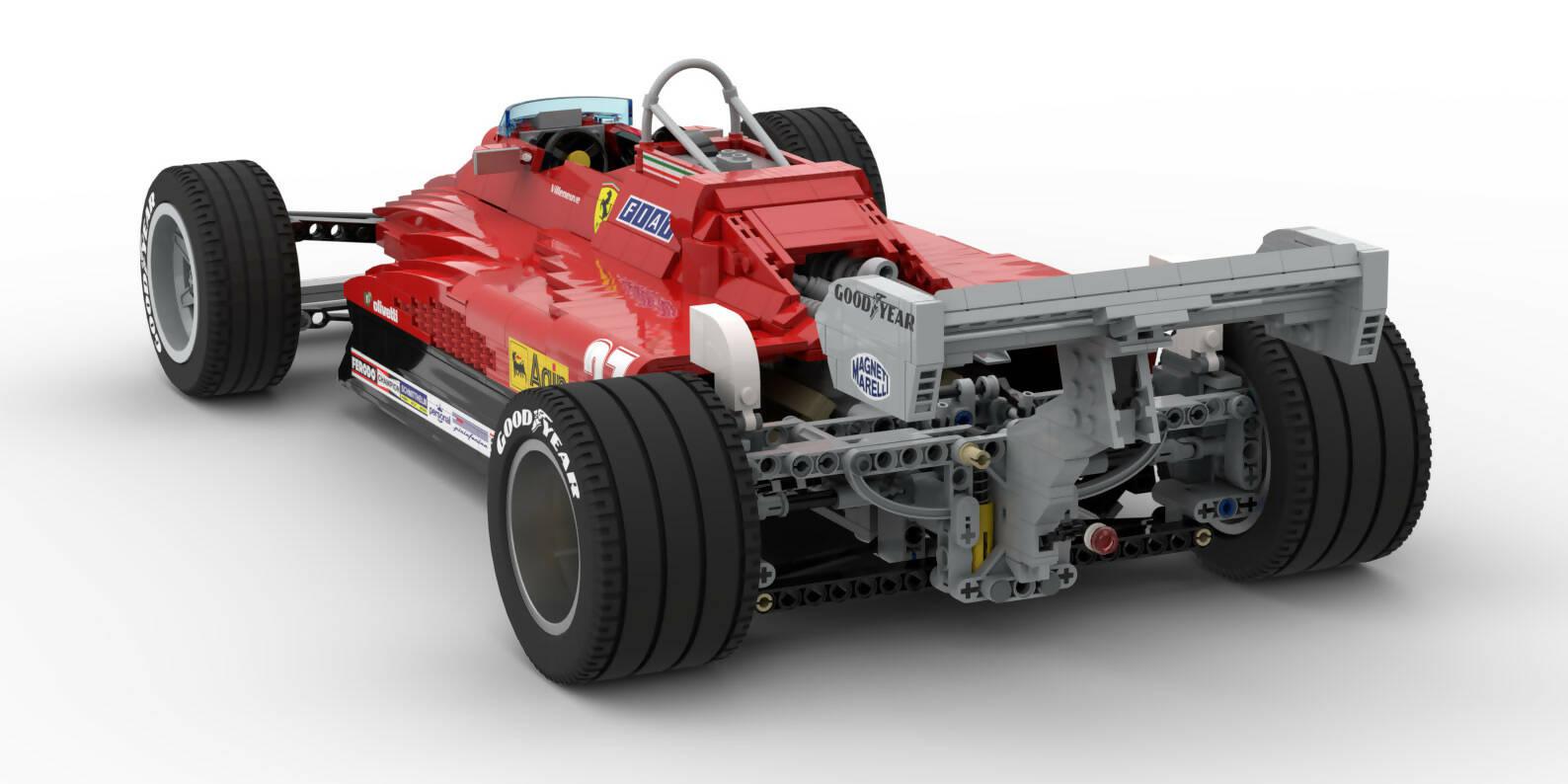 Ferrari 126C2 - scale 1:8 - BuildaMOC