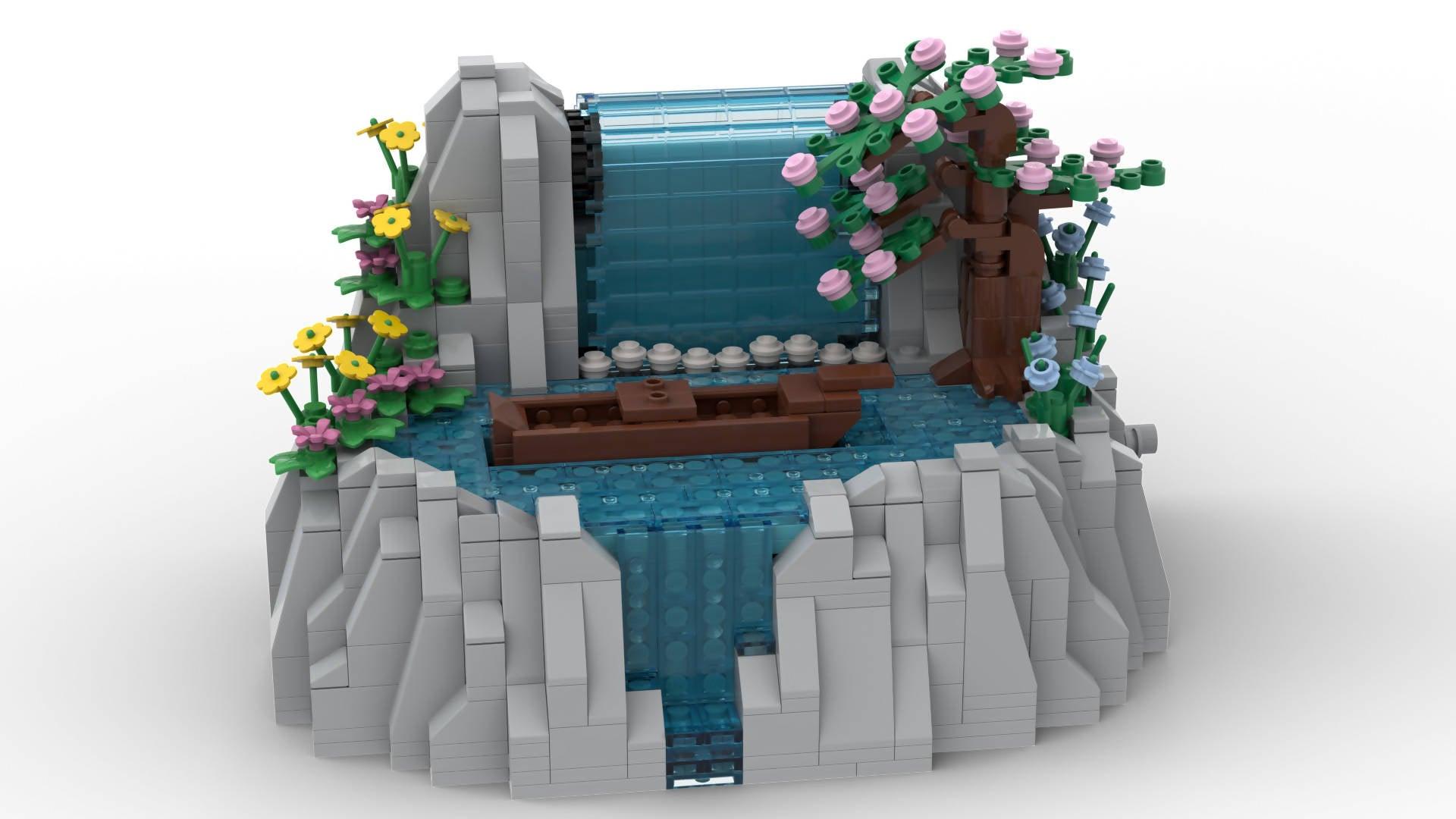 Waterfall, by TonyFlow76 - BuildaMOC