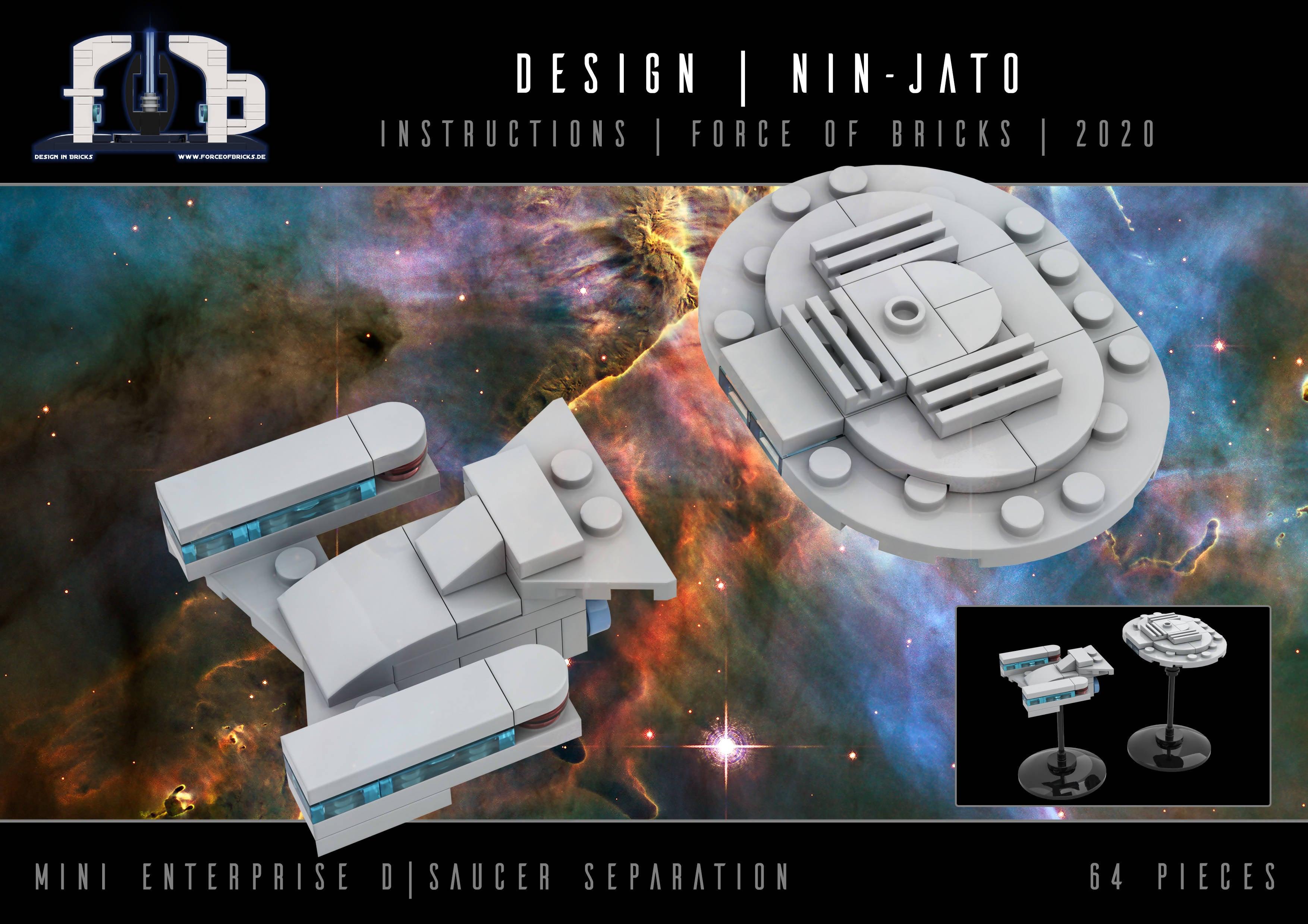 Mini Enterprise D - BuildaMOC