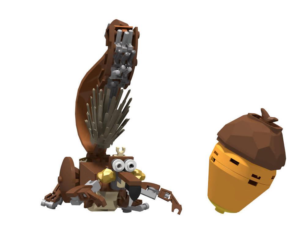 Scrat, das Eichhörnchen aus der Eiszeit - BuildaMOC