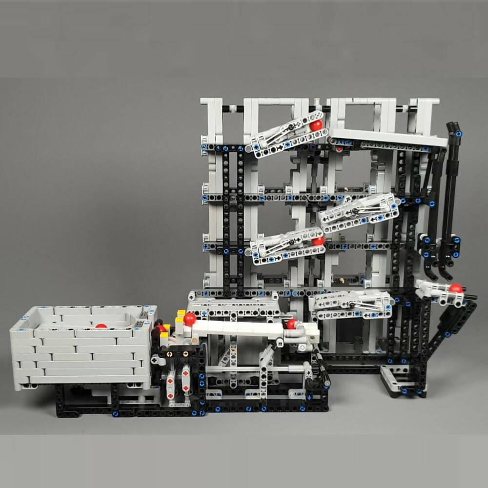 GBC - Máquina para hacer rodar bolas n.º 6, de Rimo Yaona  - BuildaMOC
