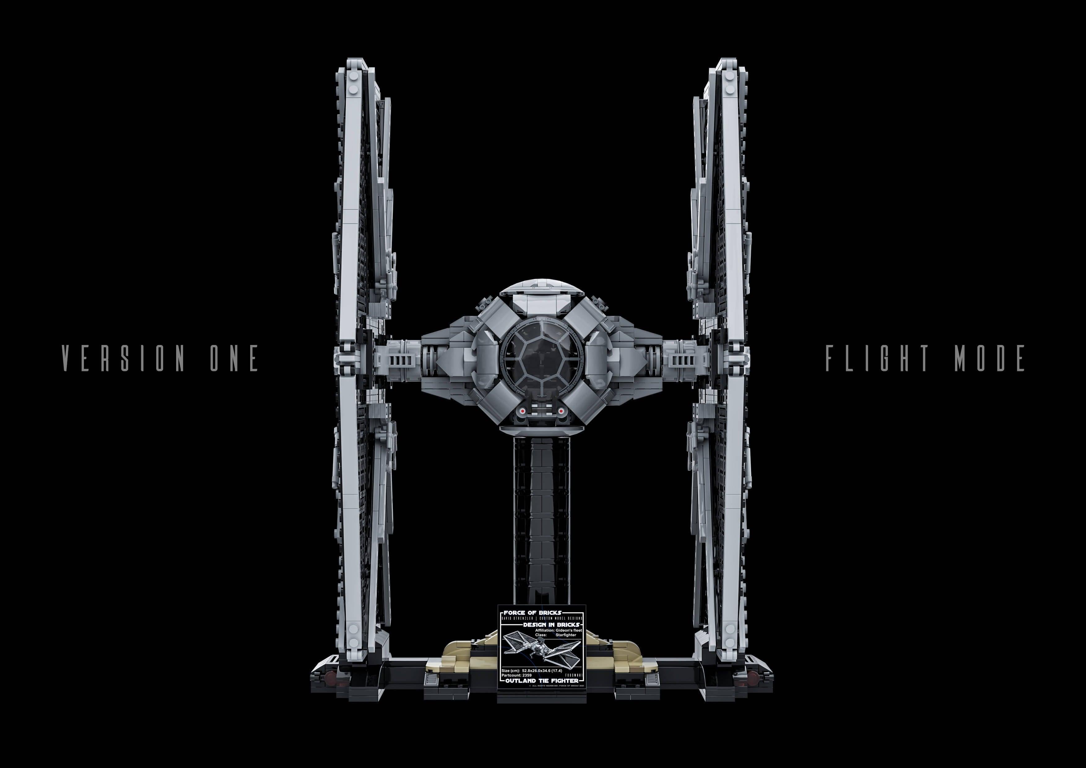 Outland TIE Fighter (fobsw001) - BuildaMOC