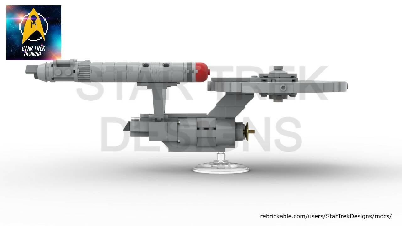 Constitution Class USS Enterprise NCC-1701 - Building Instructions & Parts List - BuildaMOC