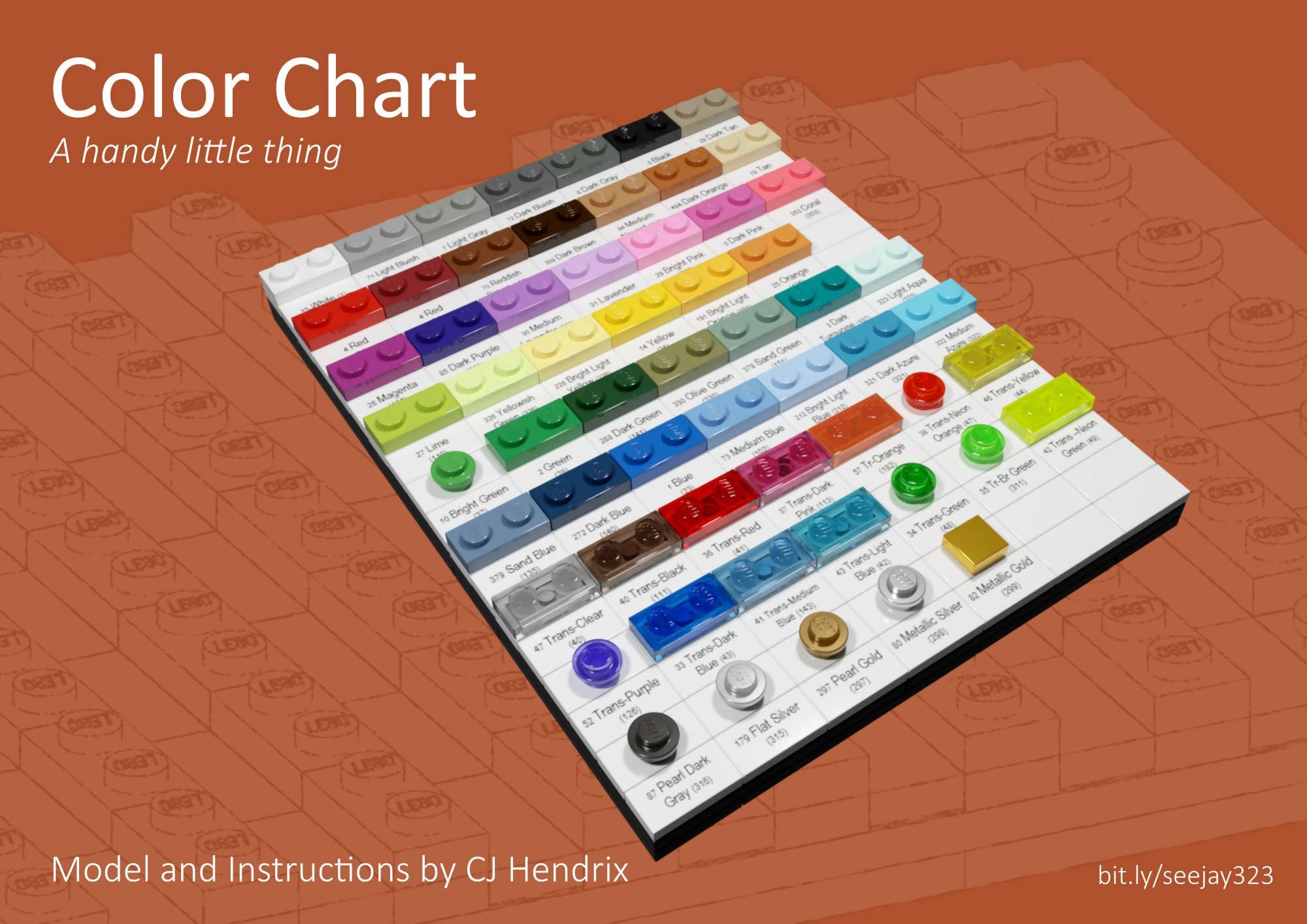 Color Chart - BuildaMOC