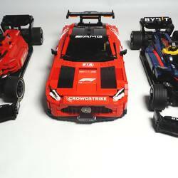 Mercedes-AMG GT Black Series F1 Safety Car Maßstab 1:12 - BuildaMOC