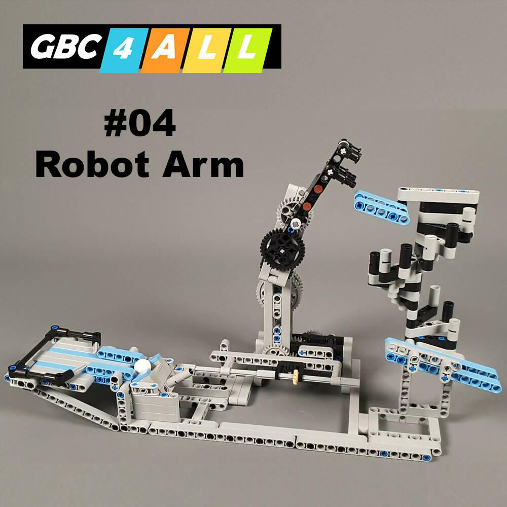 Robot Arm - LEGO GBC4ALL series - #04 - BuildaMOC