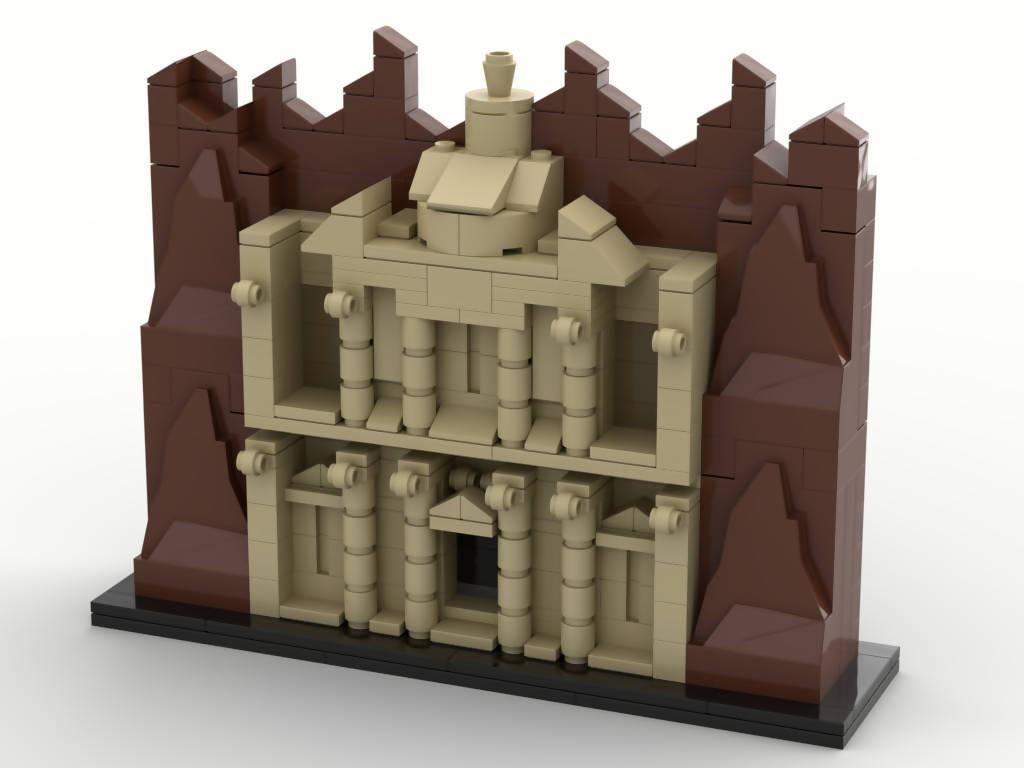 Ruinas de Petra - BuildaMOC
