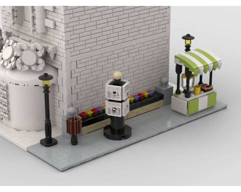 Pack de 8 esquinas modulares: convierte cualquier módulo en una esquina - BuildaMOC