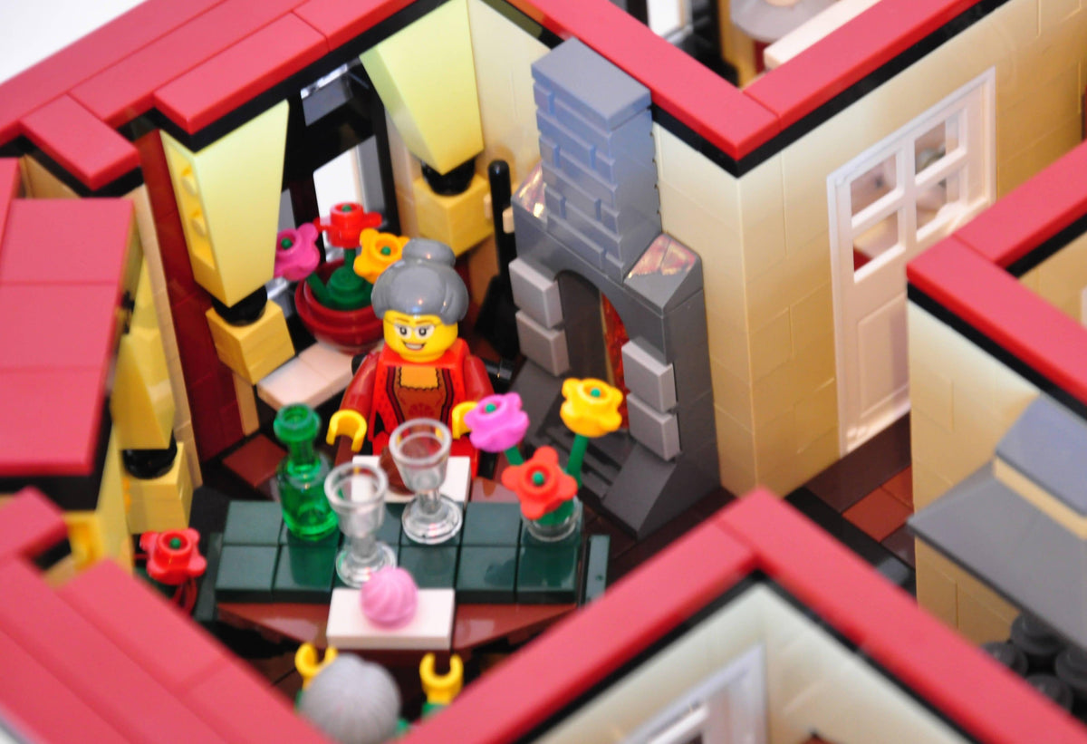 Tienda modular de vinos y flores - BuildaMOC