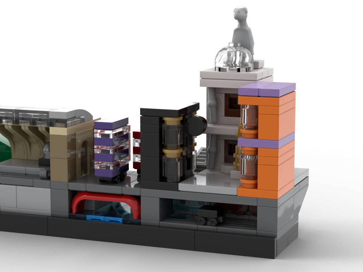 Magische Zauberer Skyline - BuildaMOC