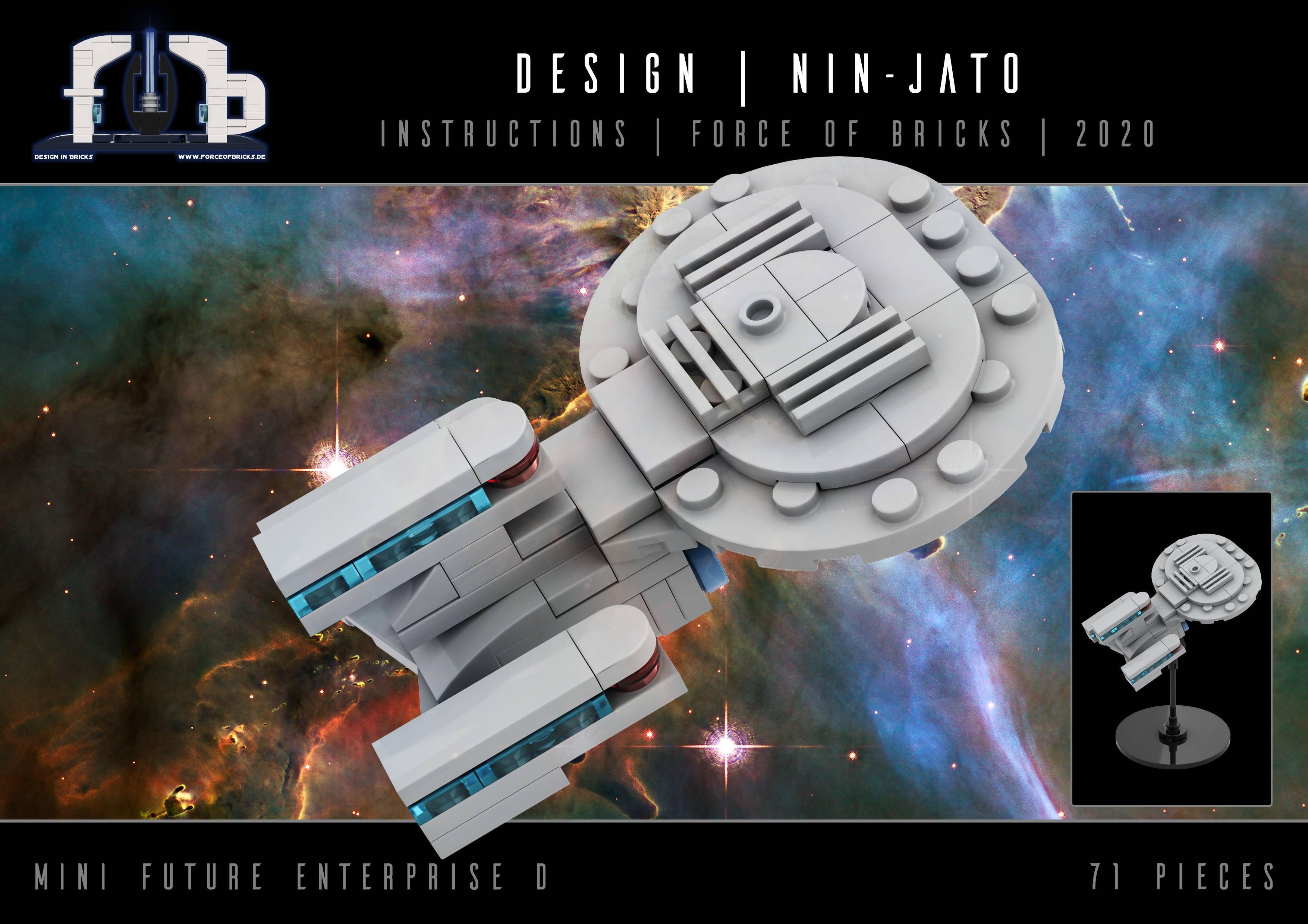 Mini Enterprise D - BuildaMOC